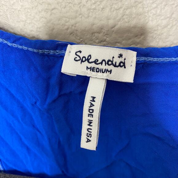 Splendid Tie-Dye Sleeveless Razor Back Top Medium - Picture 5 of 6